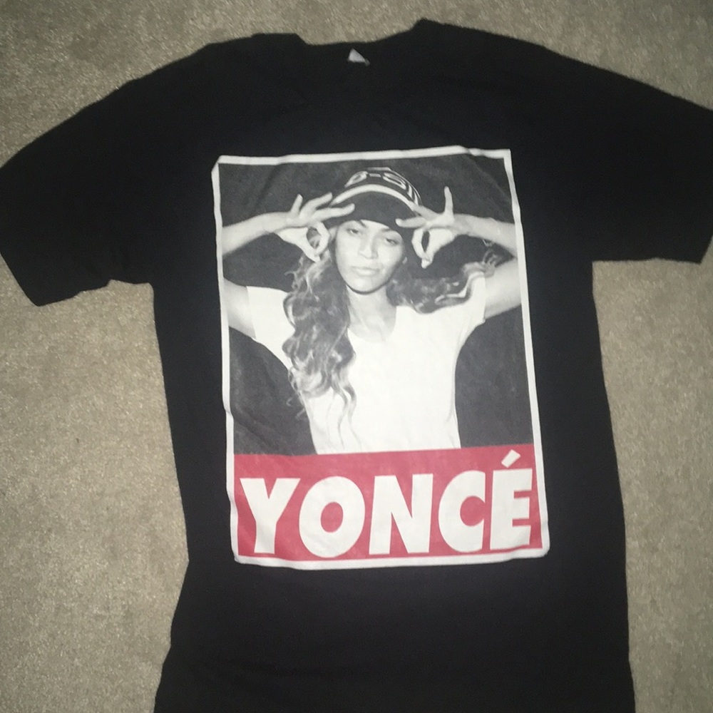 Beyoncé Knowles Supreme Yonce graphic t-shirt